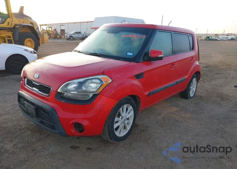2012 Kia Soul + from USA, damaged, VIN KNDJT2A65C7393371